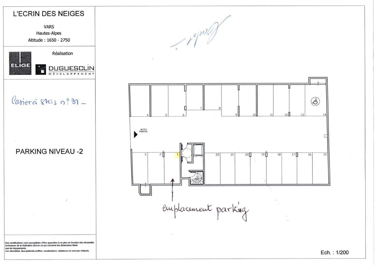 Spacieux Et Fonctionnel Dans Ecrin Des Neiges Vars  Exterior photo